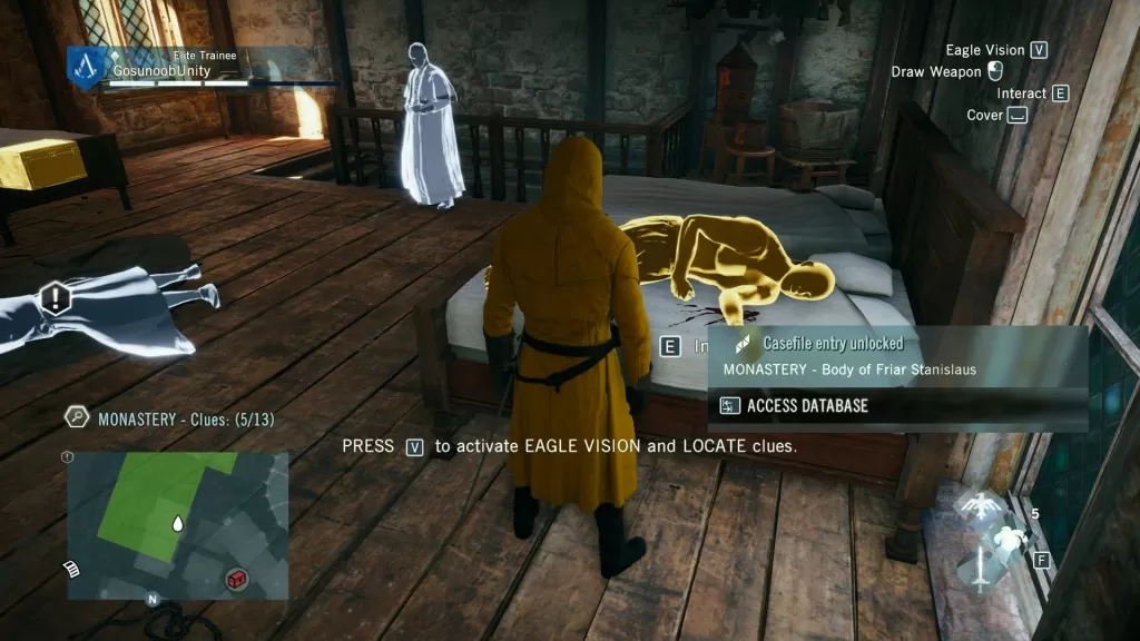 AC Unity Murder Foretold Clue Location