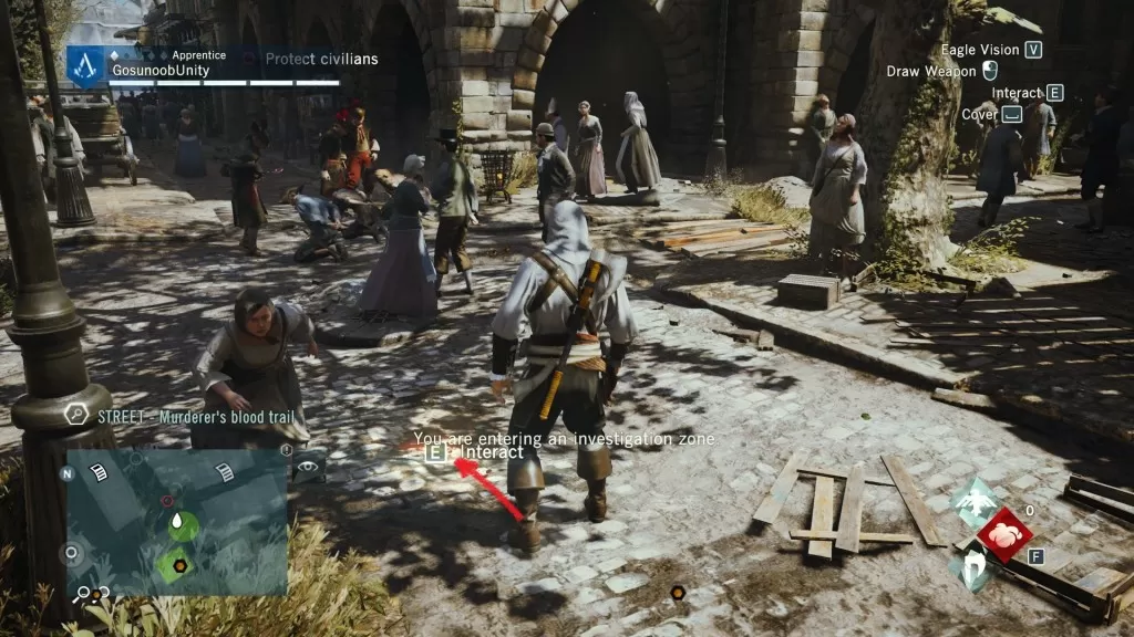 AC Unity Murder Mystery Ancestral Vengeance Street