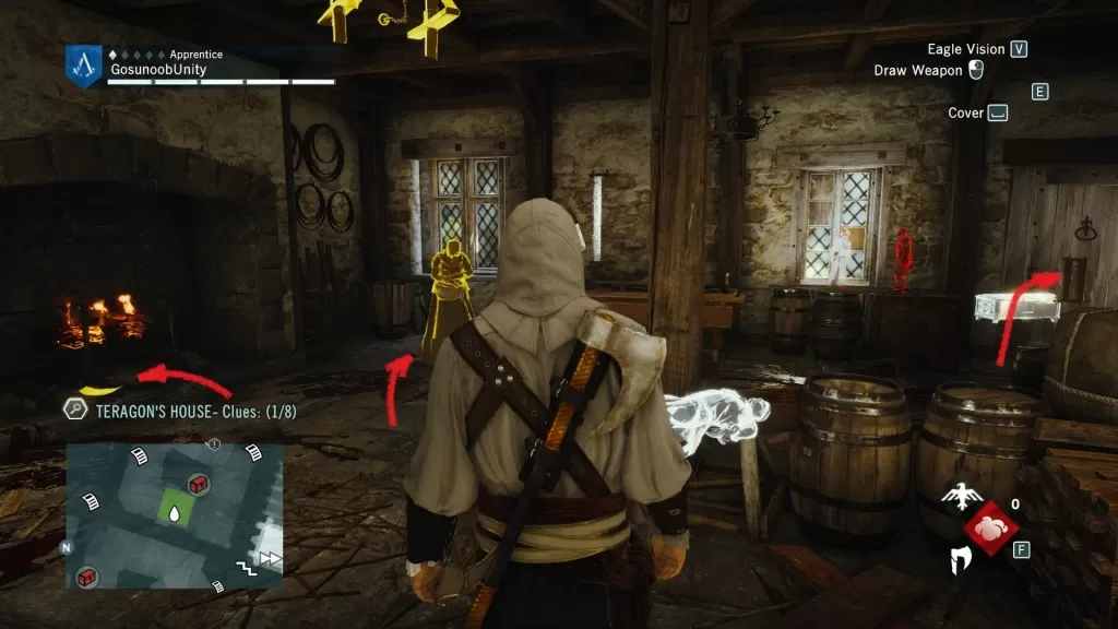 AC Unity Murder Mystery Ancestral Vengeance Teragon's House