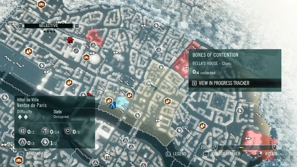 AC Unity Murder Mystery Bones of Contention Bella's House