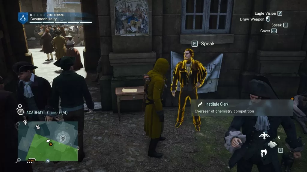 AC Unity Murder Mystery Killed by Science Academy