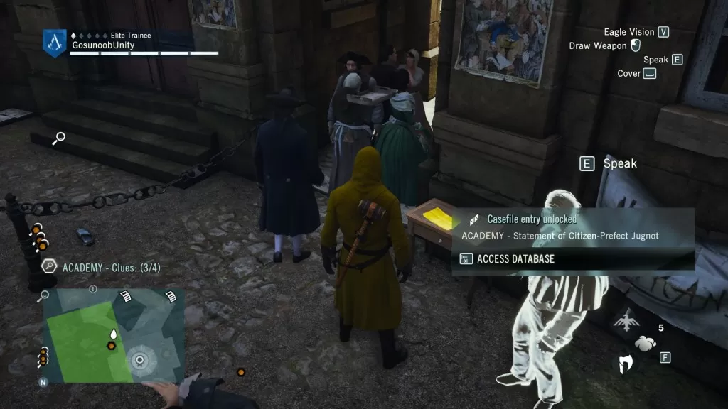 AC Unity Murder Mystery Killed by Science Academy