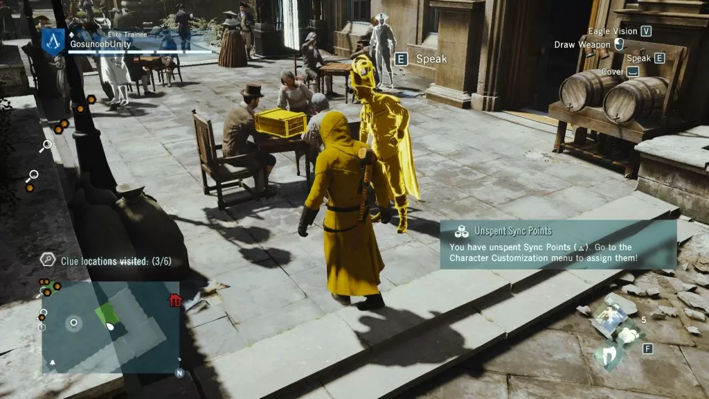 AC Unity Murder Mystery Killed by Science Cafe Fevrier