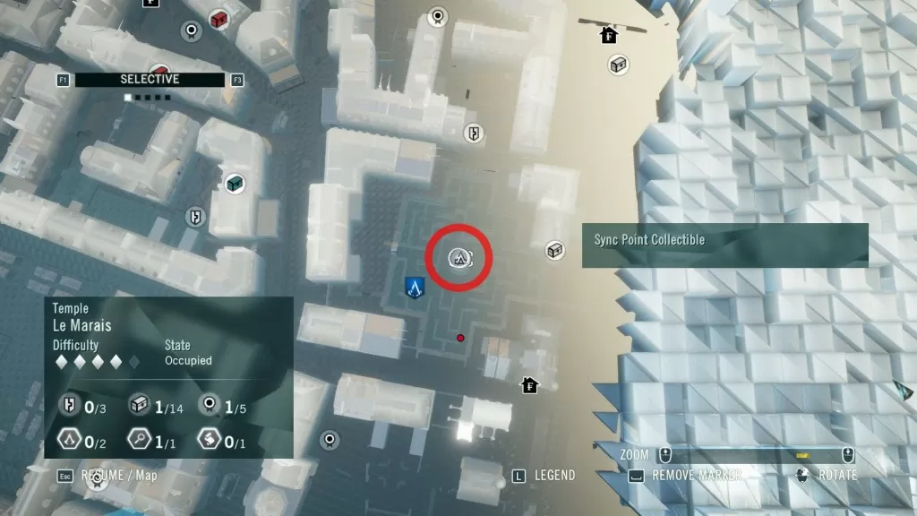 AC Unity Political Persecution Co-op Mission Sync Point