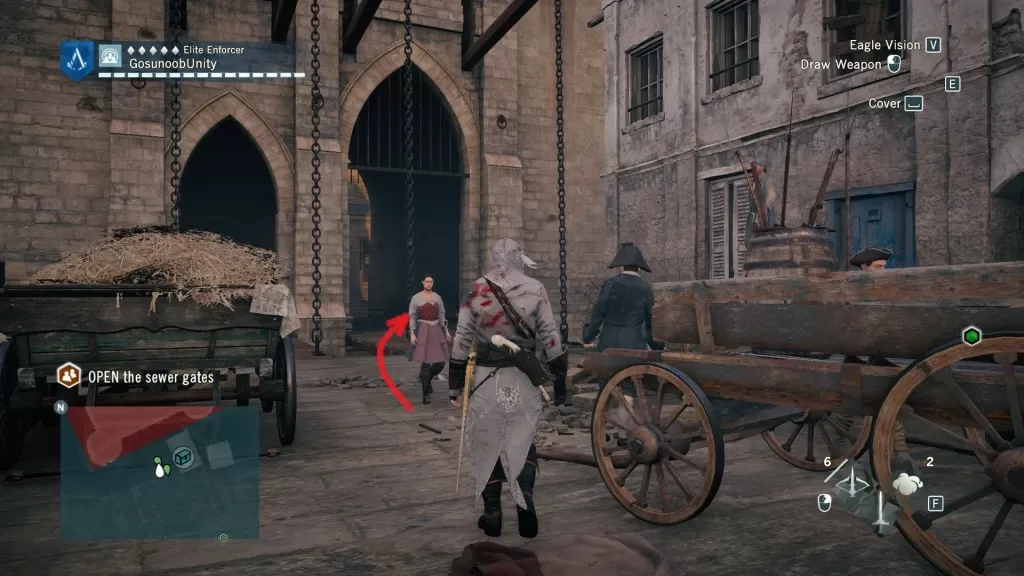 AC Unity Political Persecution Sync Point