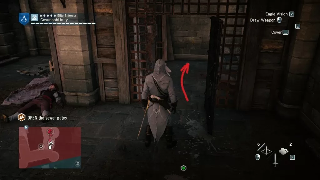 AC Unity Political Persecution Sync Point