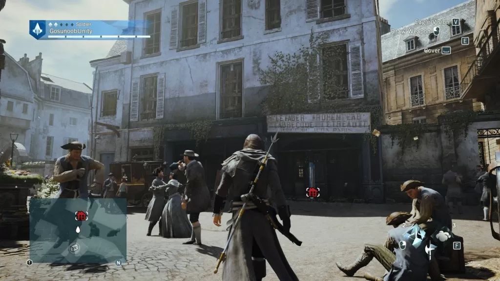 AC Unity Social Club Cafe des Invalides