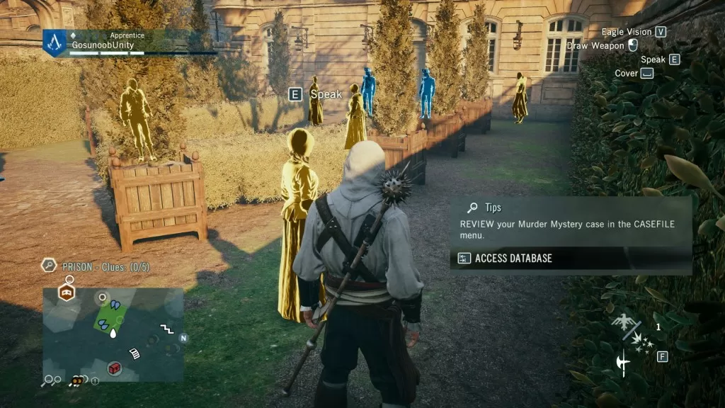 AC Unity The Assassination of Jean-Paul Marat Prison