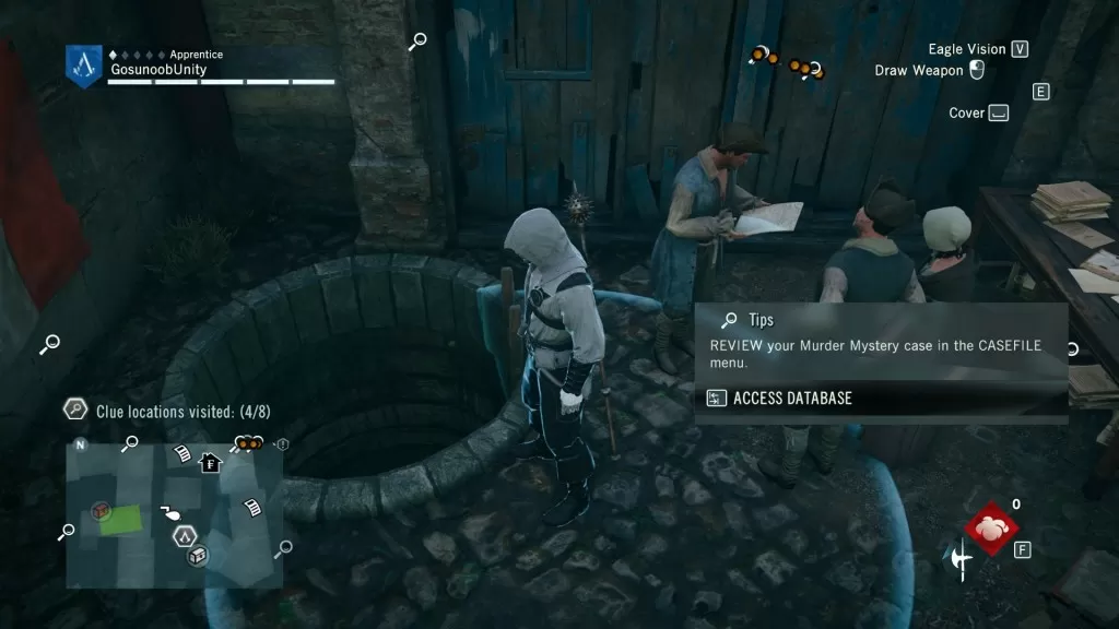 AC Unity The Assassination of Jean Paul Marat Sewer
