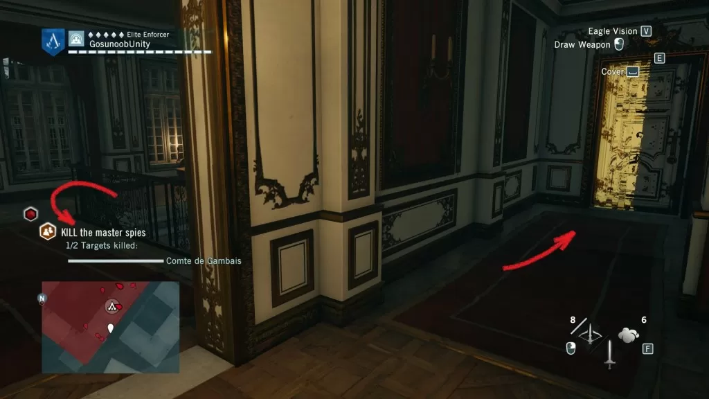 AC Unity The Austrian Conspiracy Second Sync Point Location