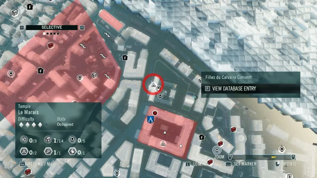 AC Unity The Austrian Conspiracy Third Sync Point Location