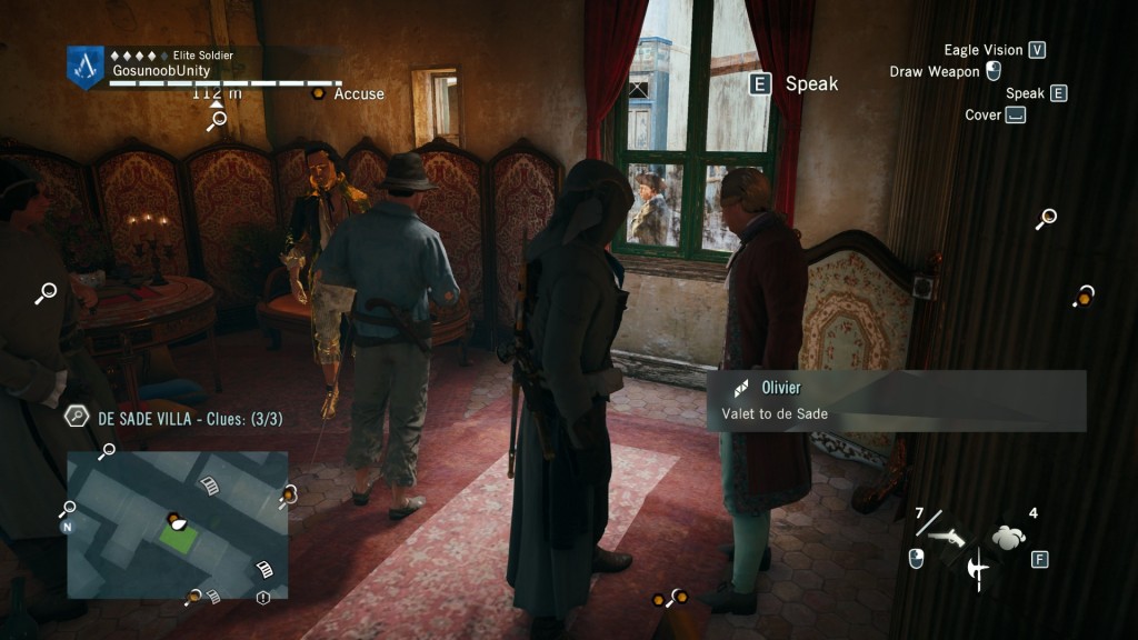 AC Unity The Body in the Brothel Find the Murderer