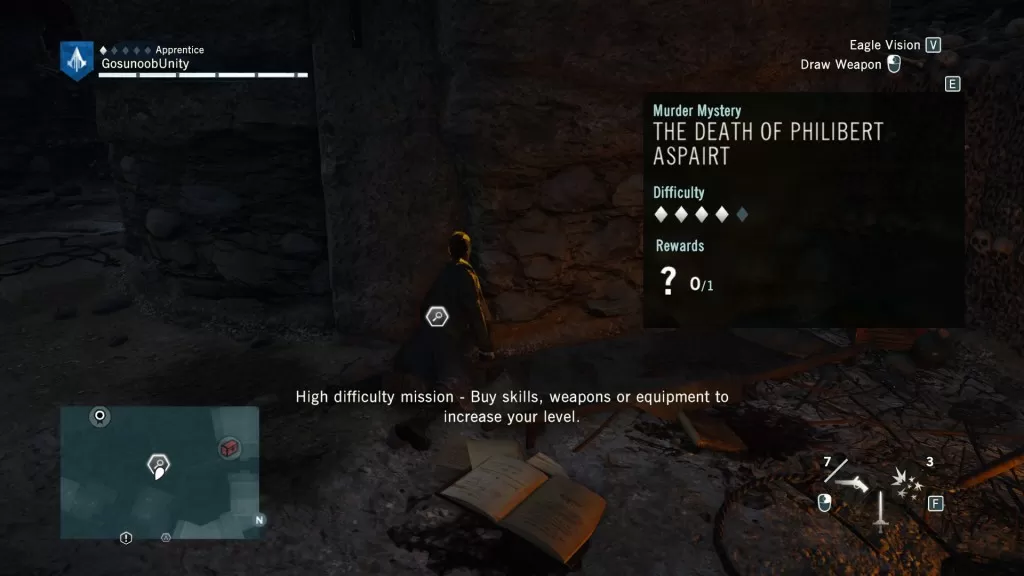 AC Unity The Death of Philibert Aspairt