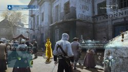 AC Unity The Death of Philibert Aspairt Murder Mystery Apothecary Stand