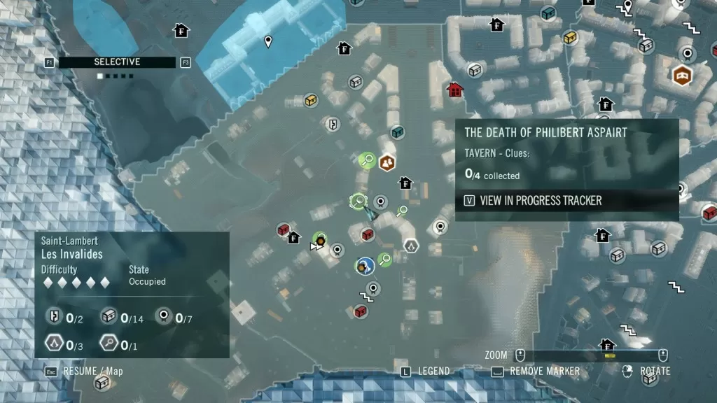 AC Unity The Death of Philibert Aspairt Murder Mystery Tavern