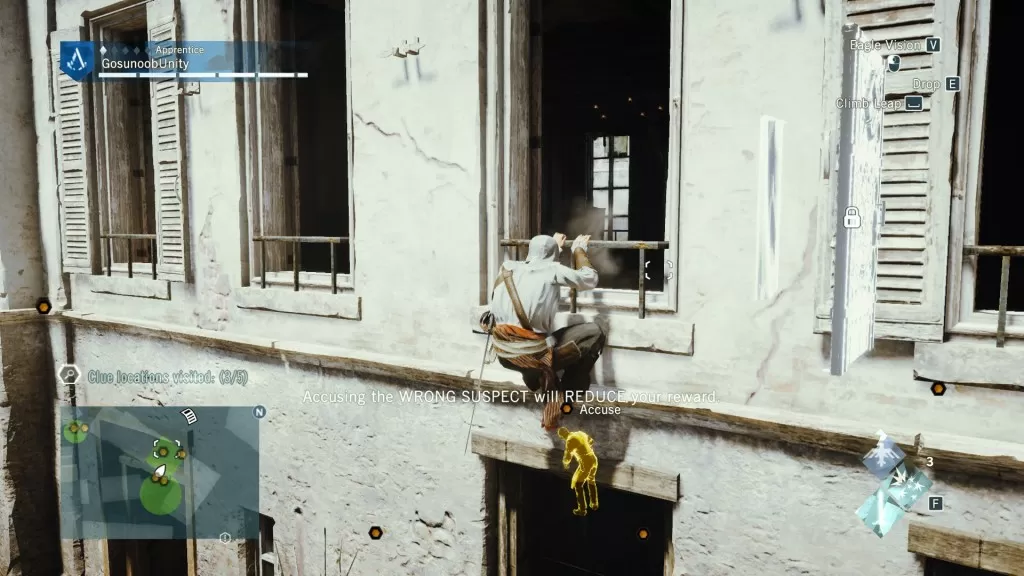 AC Unity The Hand of Science Murder Mystery Bedroom