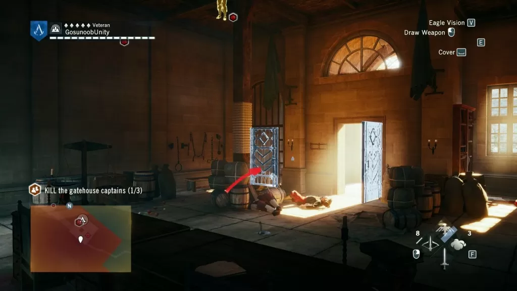 AC Unity Women's March Third Sync Point Location