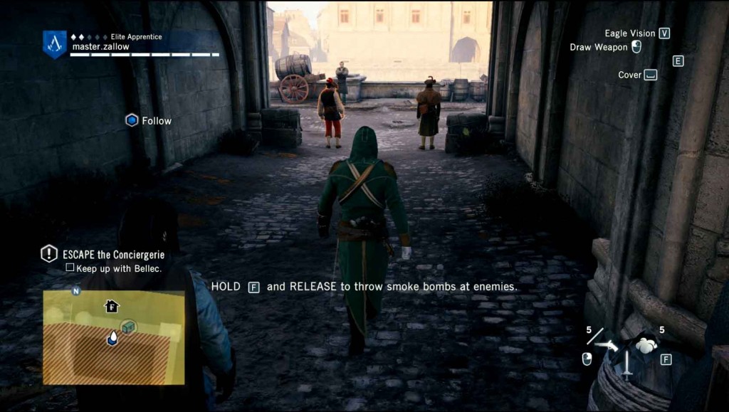 Assassins-Creed-Unity-Sequence-3-Memory-1-Graduation-Smoke-Bombs Image