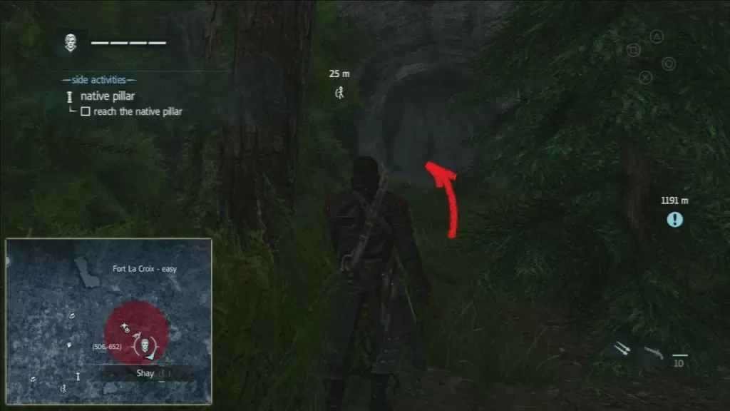 Assassin's Creed Rogue Dekanawida Cave Painting