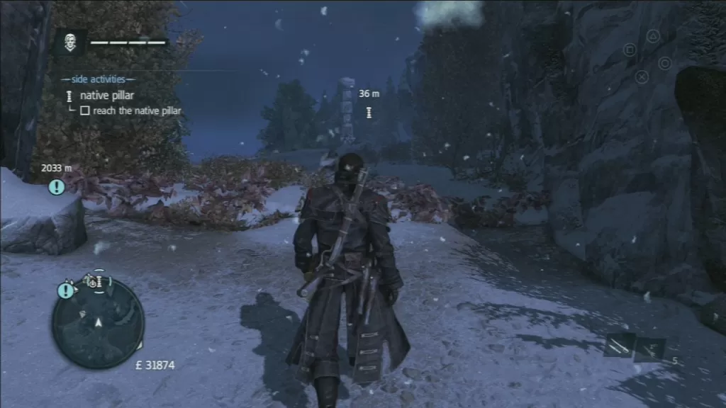 Assassin's Creed Rogue Genessee Native Pillar Totem