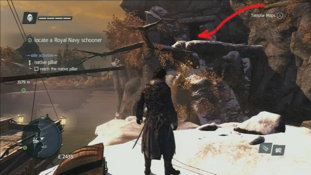 Assassins Creed Rogue Gros Morne Cave Painting