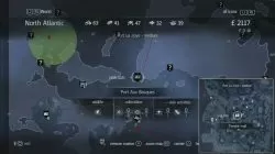 Assassin's Creed Rogue Port Aux Basques Templar Map