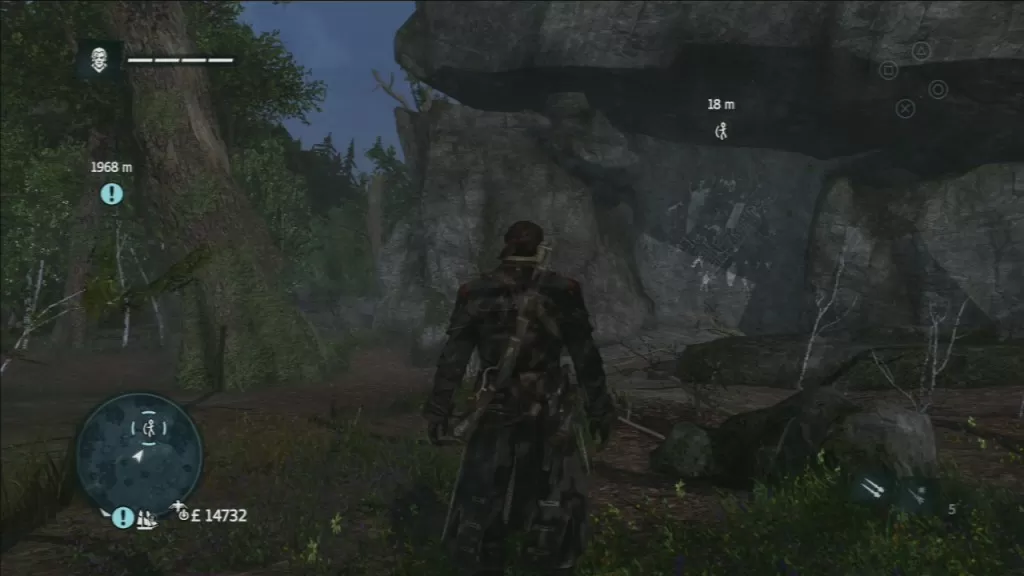 Assassin's Creed Rogue Red Bank Cave Painting