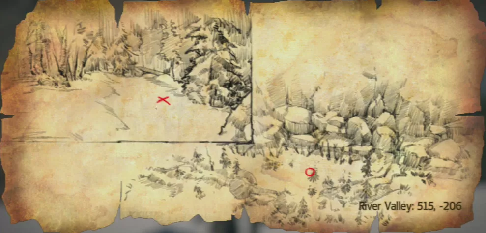 Assassin's Creed Rogue Templar Map Old Growth Forest