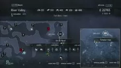 Assassin's Creed Rogue Templar Map Ord-du-Nord