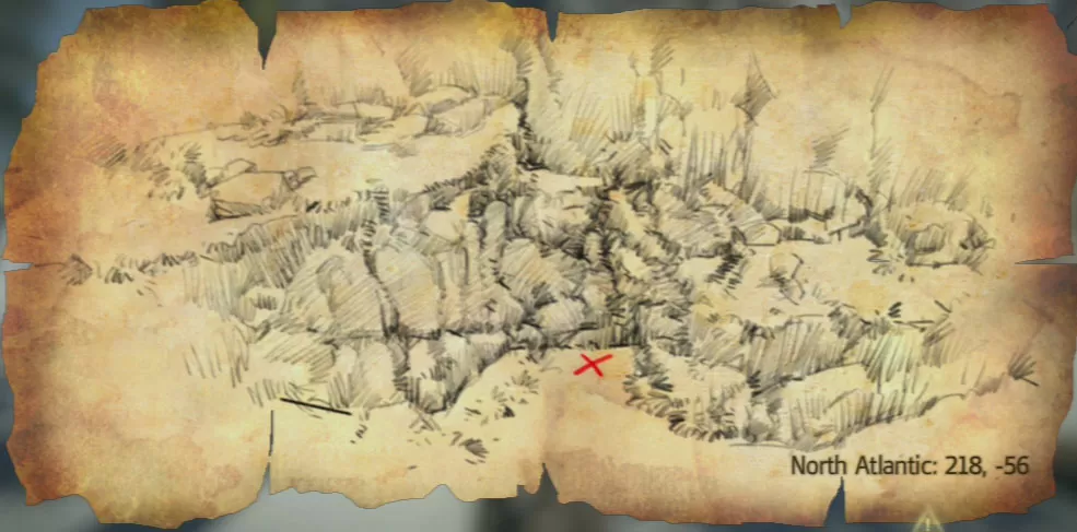 Assassin's Creed Rogue Templar Map Ord-du-Nord