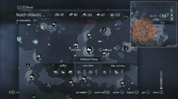 Assassin's Creed Rogue Templar Map Port Menier