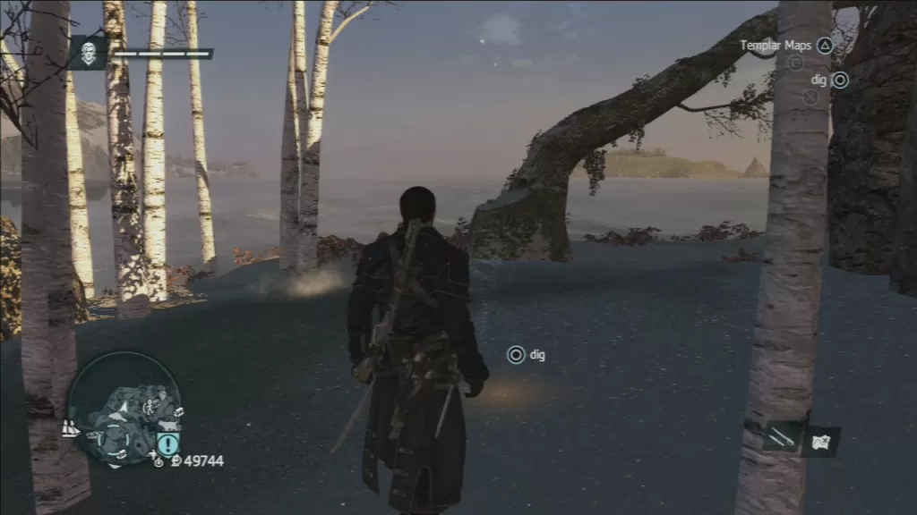 Assassin's Creed Rogue Templar Map Sleepy Hollow