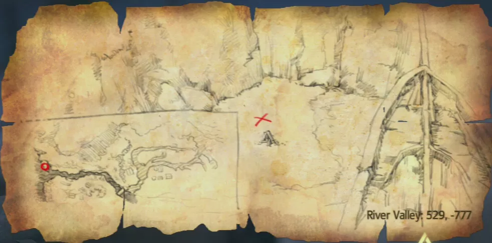 Assassin's Creed Rogue Templar Map Vieille Carriere