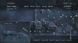 Assassin's Creed Rogue Templar Map Waterfront