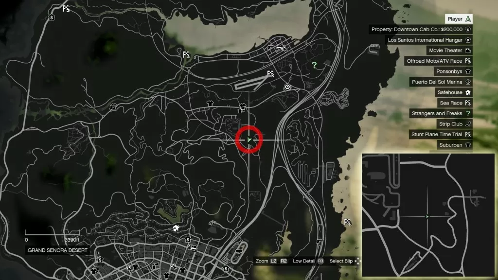 GTA 5 Grand Senora Desert 2 Peyote Plant Location
