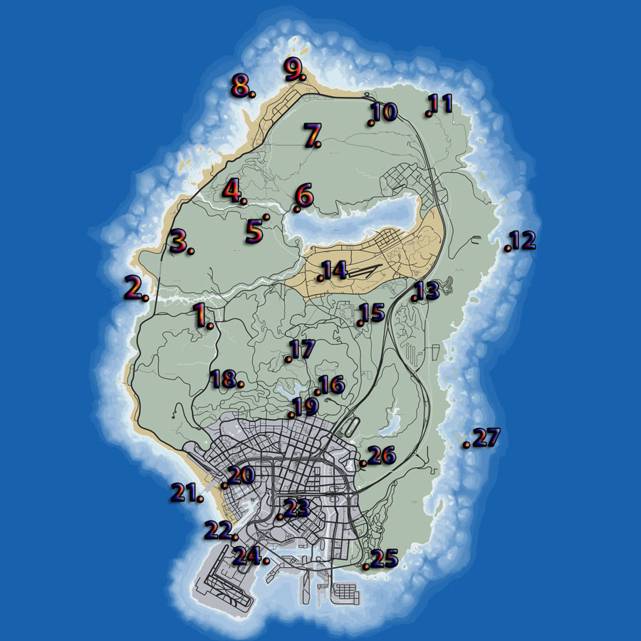 GTA 5 Peyote Plant Locations