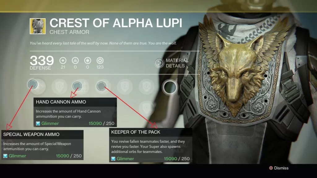 Crest of alpha lupi titan