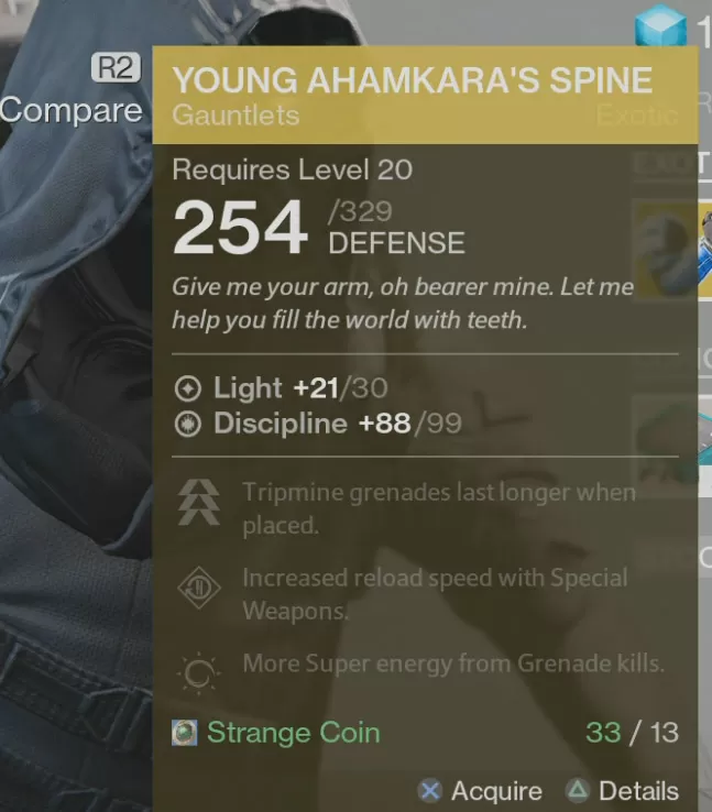 destiny Young ahamkaras spine