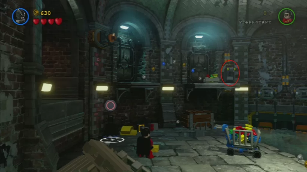 lego batman 3 Level 1 Pursuers In The Sewers