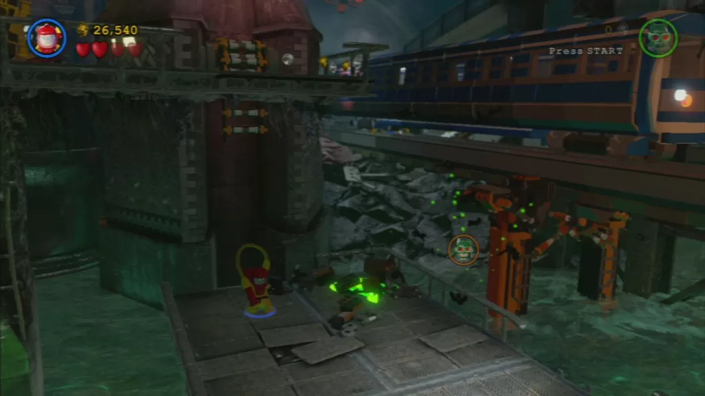 lego batman 3 Level 1: Pursuers In The Sewers