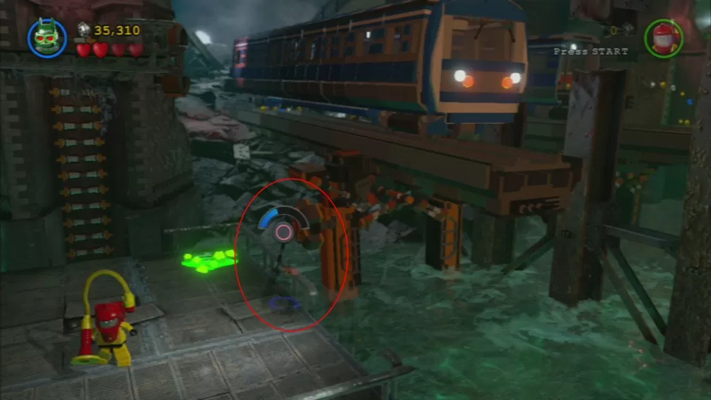 lego batman 3 Level 1: Pursuers In The Sewers