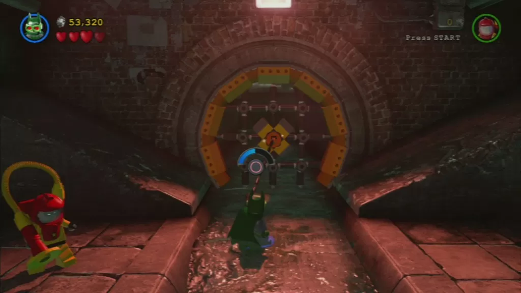 lego batman 3 Level 1: Pursuers In The Sewers