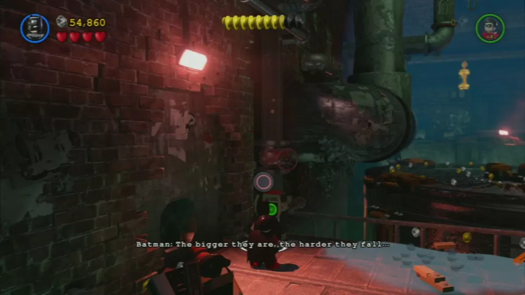 lego batman 3 Level 1: Pursuers In The Sewers