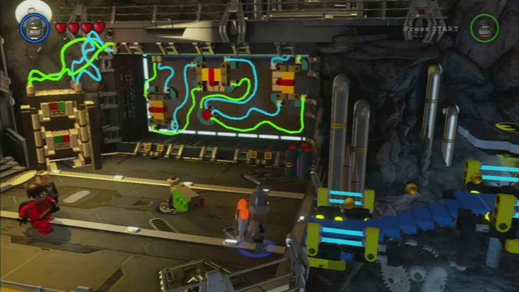 lego batman 3 Level 2 walkthrough Batcave