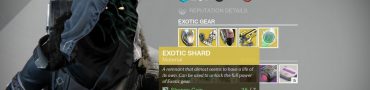 destiny exotic shard