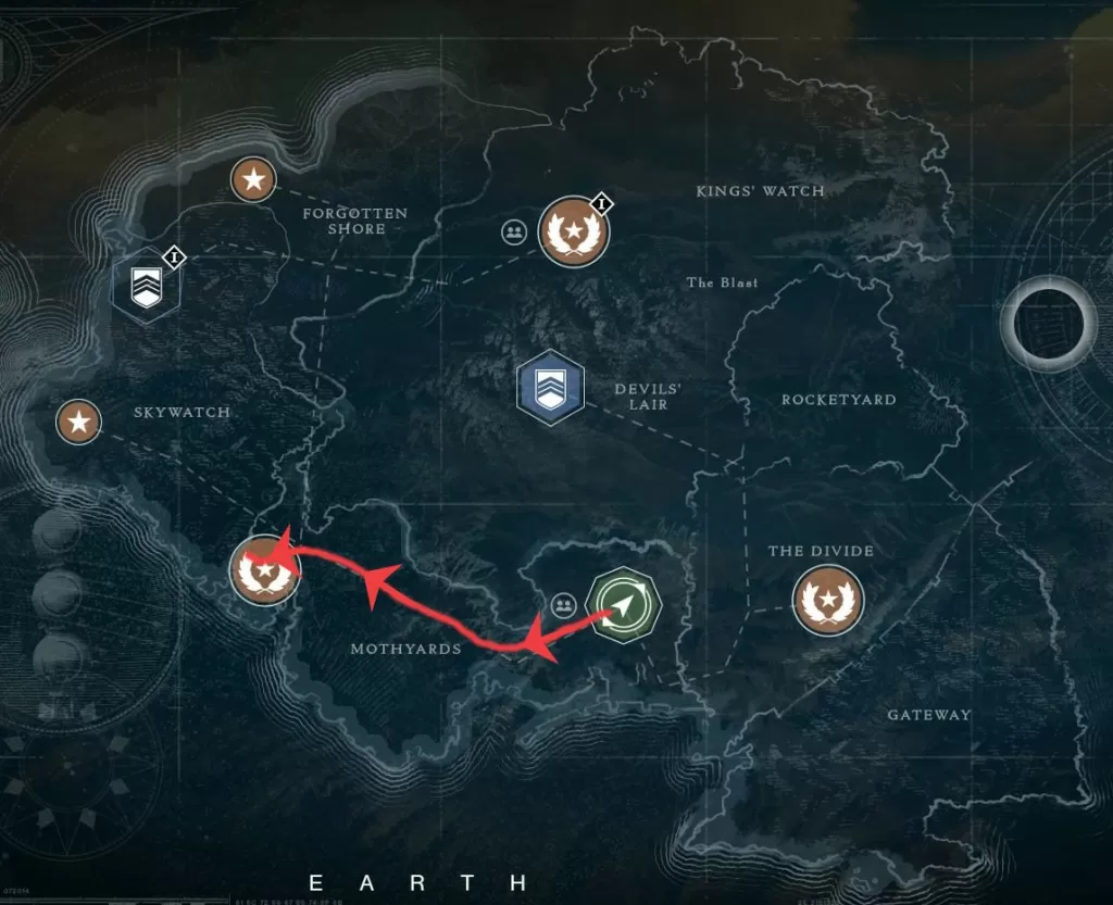 Hand of Crota location