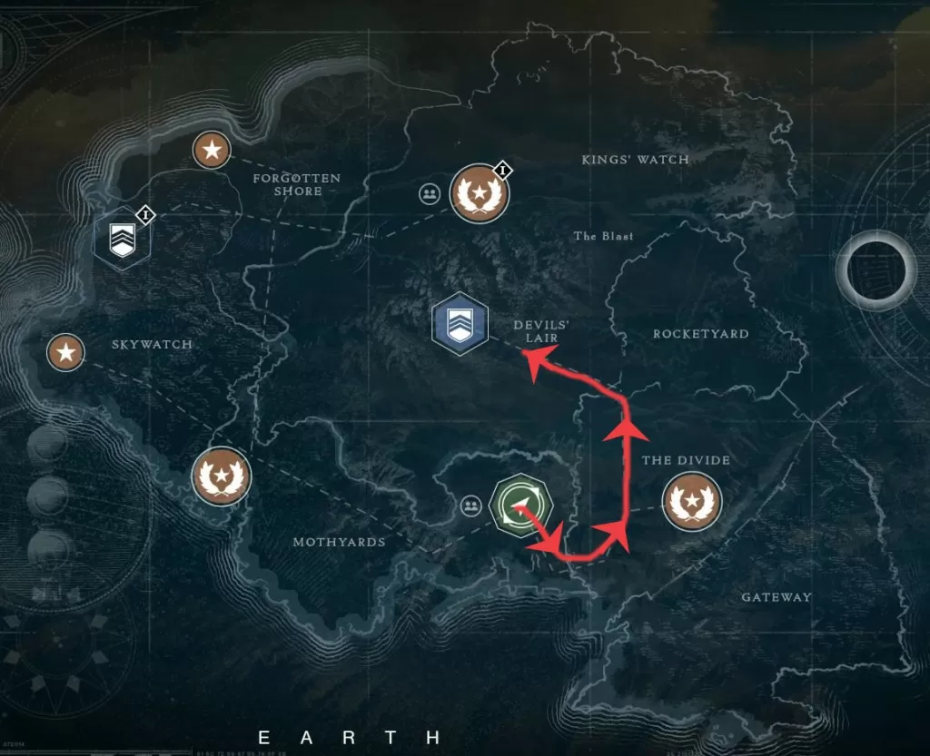 Heart of Crota location