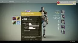 no land beyond exotic weapon sniper stats