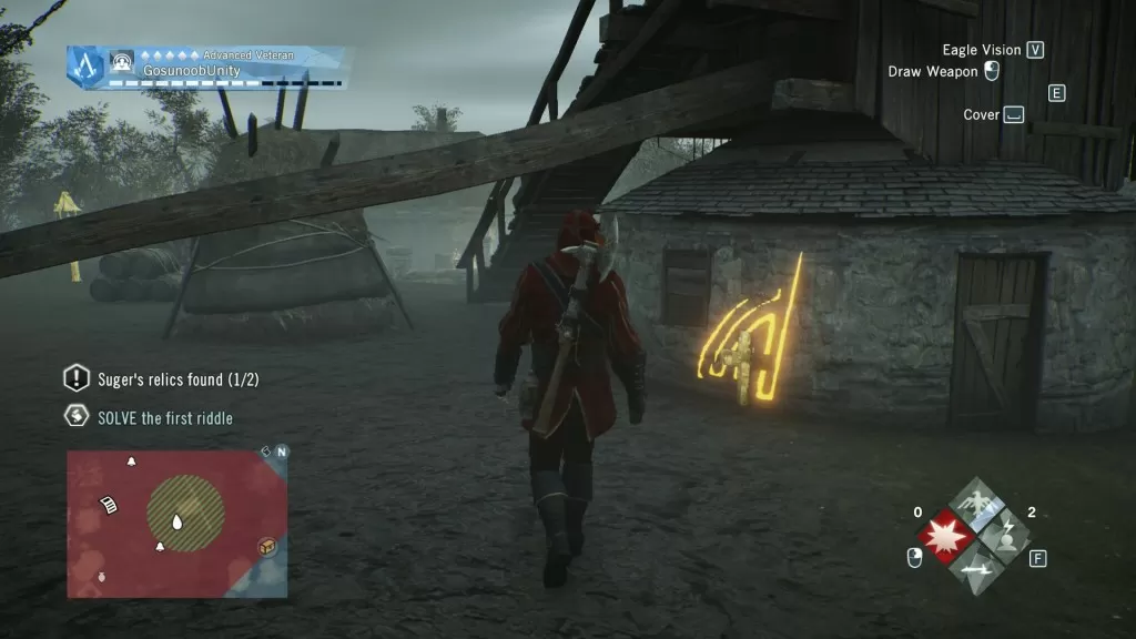AC Unity Dead Kings Suger's Legacy V Crux First Riddle