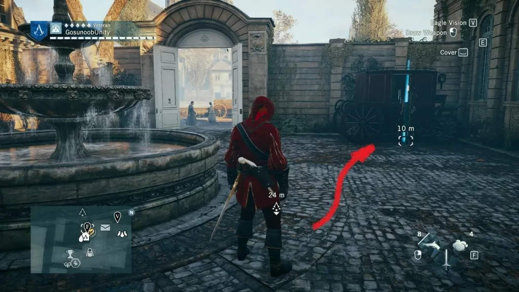 AC Unity Where to start Dead Kings DLC